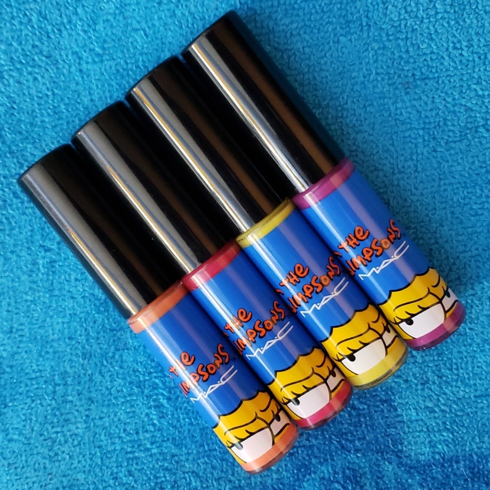 BUNDLE MAC Simpsons Tinted Lipglasses -BN/BN/BN/1x